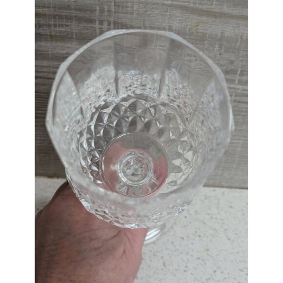 Six Vintage Cristal d'Arques-Durand Longchamp Crystal Wine Glasses - Picture 4 of 7